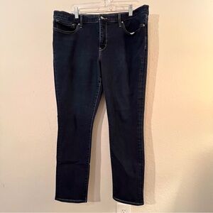 Levi’s Premium 311 Shaping Skinny Jeans Women’s Size 34 Dark Wash Stretch Denim